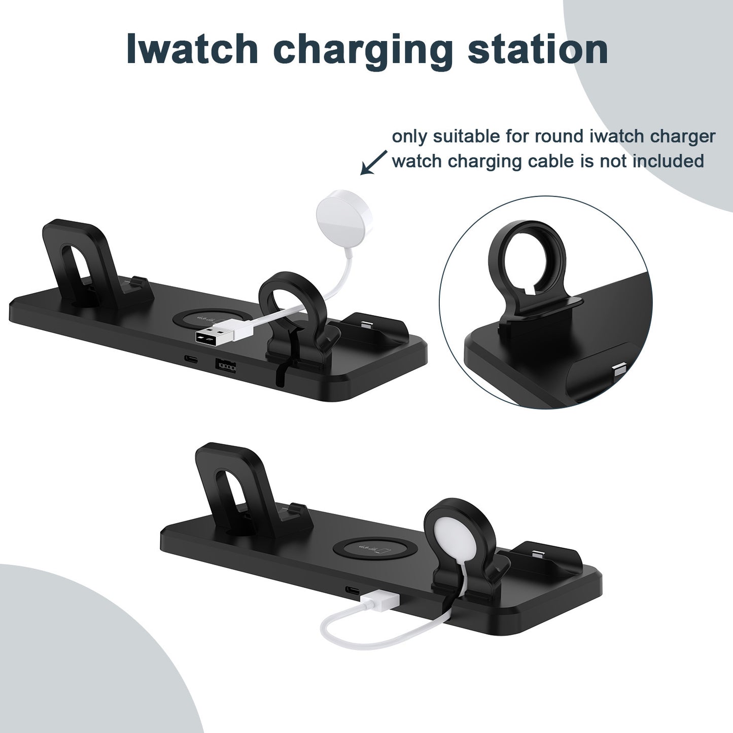 15W Wireless Charger 3-1 Wireless Charging