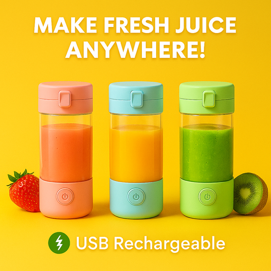 Wireless Juice Blender Cup – USB Rechargeable & Portable